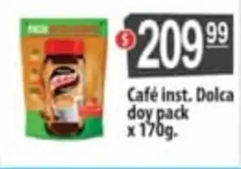 Autoservicio Capo Nescafe Dolca Café instantáneo doy pack x 170g oferta