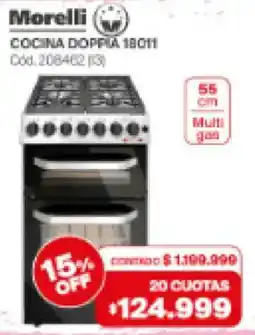 Naldo Lombardi Morelli cocina doppia 18011 oferta