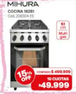 Naldo Lombardi Mihura cocina 18281 oferta