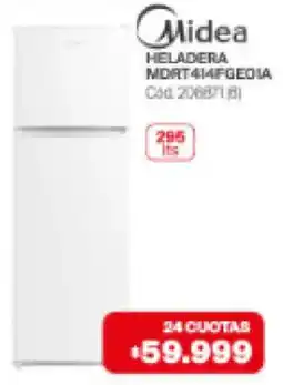 Naldo Lombardi Midea heladera oferta