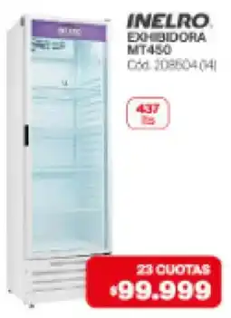 Naldo Lombardi Inelro exhibidora mt450 oferta