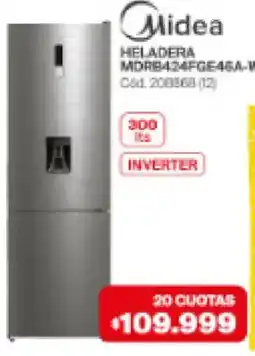Naldo Lombardi Midea heladera oferta