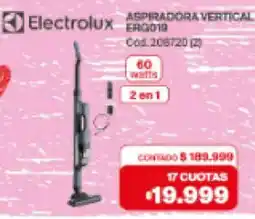 Naldo Lombardi Electrolux aspiradora vertical oferta