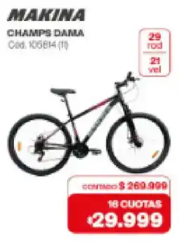 Naldo Lombardi Makina champs dama oferta