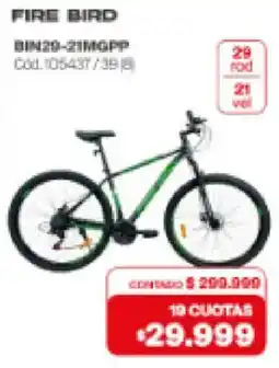 Naldo Lombardi Fire bird bicicleta oferta