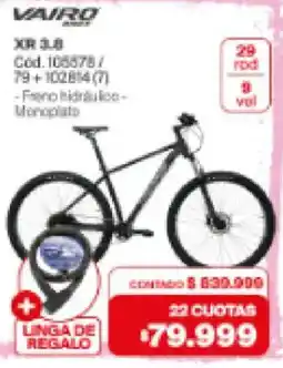 Naldo Lombardi Vauro xr 3.0 oferta