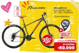 Naldo Lombardi raleigh mojave 2.0 oferta