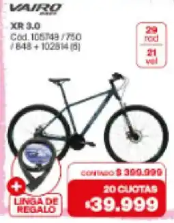 Naldo Lombardi Vairo xr 3.0 oferta
