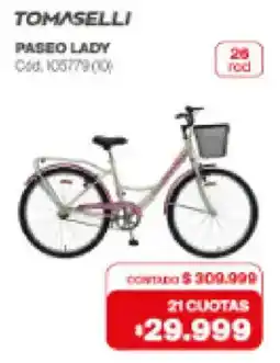 Naldo Lombardi Tomaselli paseo lady oferta