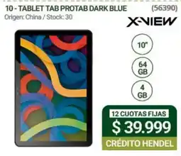 Hendel X-view tablet tab protab dark blue oferta