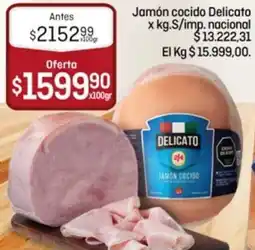 El Nene Delicato jamón cocido oferta