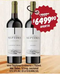 El Nene Septima vino emblema oferta