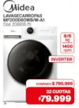 Naldo Lombardi Midea lavasecarropas oferta