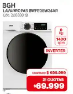 Naldo Lombardi Bgh lavarropas oferta