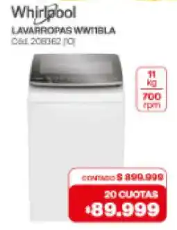 Naldo Lombardi Whirlpool lavarropas witibla oferta