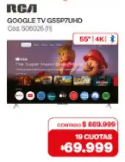 Naldo Lombardi Rca google tv g55p7u hd oferta
