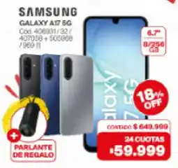 Naldo Lombardi Samsung galaxy a17 5g oferta