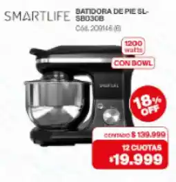 Naldo Lombardi Smartlife batidora de pie sl-5b030b oferta