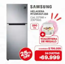 Naldo Lombardi Samsung heladera oferta