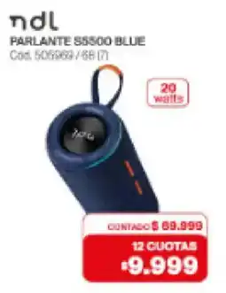 Naldo Lombardi ndl parlante s5500 blue oferta