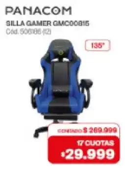 Naldo Lombardi Panacom silla gamer gmc00815 oferta