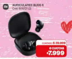 Naldo Lombardi Mi auriculares buds 6 oferta