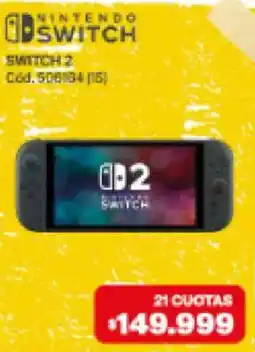 Naldo Lombardi Nintendo switch 2 oferta