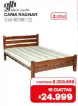 Naldo Lombardi Gfb cama ragnar oferta