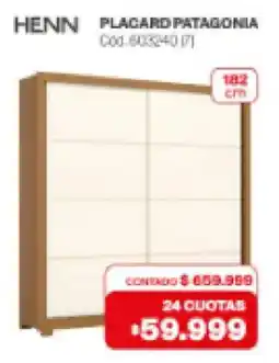 Naldo Lombardi Henn placard patagonia oferta