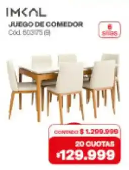 Naldo Lombardi Imkal juego de comedor oferta