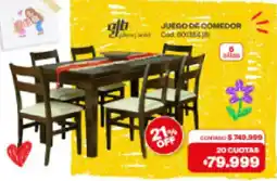 Naldo Lombardi Gjb juego de comedor oferta