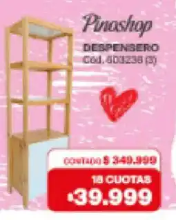 Naldo Lombardi Pinashop despensero oferta