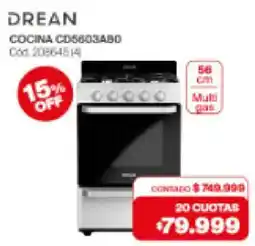 Naldo Lombardi Drean cocina oferta