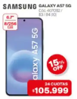 Naldo Lombardi Samsung galaxy a57 5g oferta
