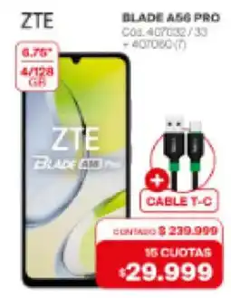 Naldo Lombardi Zte blade a56 pro oferta