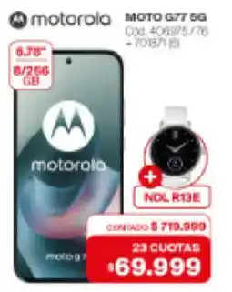 Naldo Lombardi Motorola moto g77 5g oferta