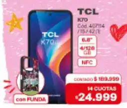 Naldo Lombardi Tcl k70 oferta