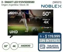 Hendel Noblex smart led 91dv50x8580 oferta