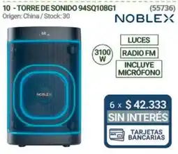 Hendel Noblex torre de sonido oferta