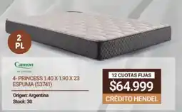 Hendel Cannon colchón princess oferta