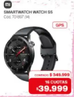 Naldo Lombardi Xiaomi smartwatch watch s5 oferta