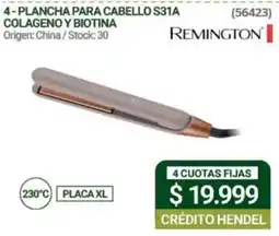 Hendel Remington plancha para cabello s31a oferta