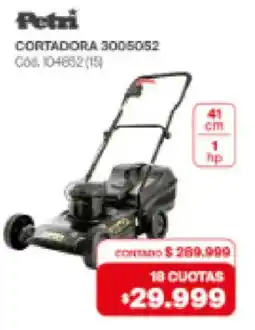 Naldo Lombardi Petri cortadora oferta