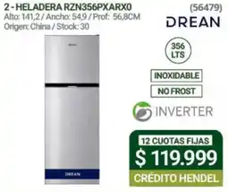 Hendel Drean heladera oferta