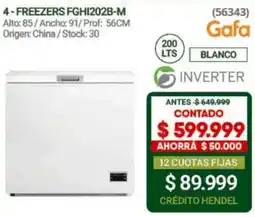 Hendel Gafa freezers oferta