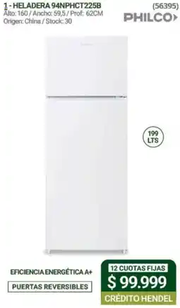 Hendel Philco heladera oferta