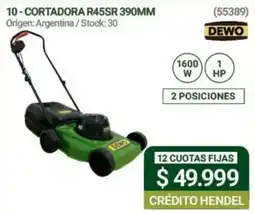 Hendel Dewo cortadora r45sr oferta
