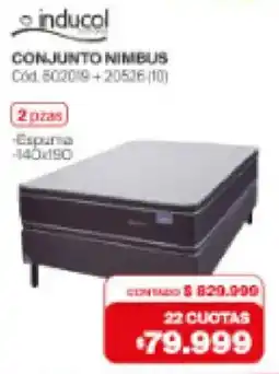 Naldo Lombardi Inducol conjunto nimbus oferta