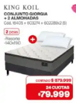 Naldo Lombardi King koil conjunto giorgia oferta