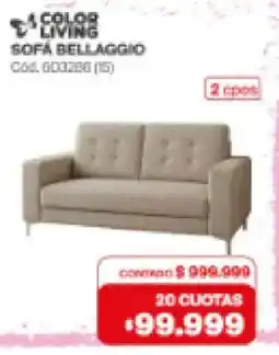 Naldo Lombardi Color living sofá bellaggio oferta